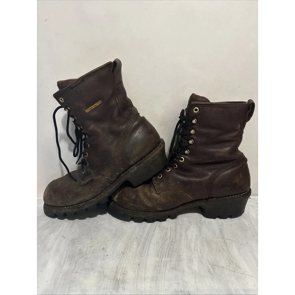 Chippewa Boots Mens 9.5M Leather Waterproof